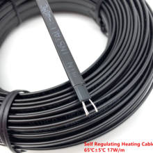 Low Price 220V type heating tape self regulating water pipe protection roof deicing heating cable 2024 - buy cheap
