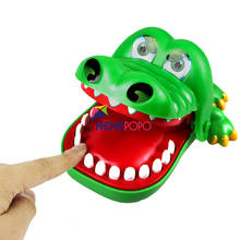 Large Finger Bite Toy Crocodile Mouth Dentist Bite Finger Toy Pulling Teeth Bar Games Toys Kids Funny Toy 2024 - buy cheap