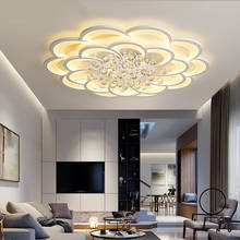 Led Ceiling Light  Crystal Ceiling Lamp for Bedroom Living Room Decoration White Acrylic Ceiling Chandelier Lighting Fixtures 2024 - buy cheap
