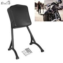 Motorcycle Rear Passenger Backrest Sissy Bar pad Kit For Harley 2004-2020 Sportster Iron 883 XL883N Forty Eight XL1200X 2024 - buy cheap
