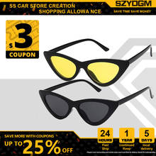 Винтажные треугольные солнечные очки для женщин пикантные ретро солнцезащитные очки «кошачий глаз» Брендовая дизайнерская обувь, цветные очки, дужки из ТЭП для вогнуто-Выпуклое стекло, De Sol 2024 - купить недорого