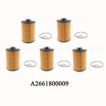 1/2/5PCS New A2661800009 2661800009 Engine Oil Filter For Mercedes-Benz W169 W245 2024 - buy cheap