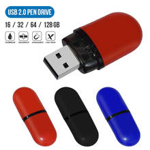 High speed Pen Drive 64GB USB Flash Drive 128GB USB 2.0 pen drive 32GB cle usb 16G Memory Stick Storage Device plastic U Disk 2024 - buy cheap