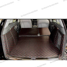 Lsrtw2017 Leather Car Trunk Mat Cargo Liner for Audi Q5 2008 2009 2010 2011 2012 2013 2014 2015 2016 2017 Rug Carpet Accessories 2024 - buy cheap