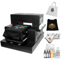 Impresora automática A3 DTG, máquina de impresión de camisetas de cama plana con tinta textil para bolsas de lona, sudaderas con capucha y zapatos, directa a impresoras de ropa 2024 - compra barato