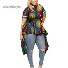 Summer Blouse African Clothes for Women African Print Ankara Tops Blouse Africa Clothing Plus Size African Shirt WY7832 2024 - buy cheap