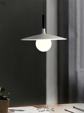Luminária estilo nórdico, suspensão de led, minimalista, g9, decoração de casa, ardósia, estudo, leitura, restaurante, bar Luminária estilo nórdico, suspensão de led, minimalista, g9, decoração de casa, ardósia, estudo, leitura, restaurante, bar