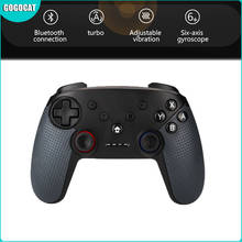 Controle remoto para nintendo switch pro pubg, joystick sem fio com bluetooth, android, gamepad para pc 2024 - compre barato