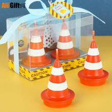 Birthday Party Supplies Smokeless Candles Boy Traffic Props Toy Cone Cake Wedding Decoration Scented Velas Decor Candle 2024 - buy cheap