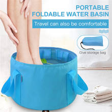 Foldable Foot Tub Portable Bath Bag Wash Basin Water Bucket Large Capacity Bathing Feet Massage Washing Tub For Outdoor Travel 2024 - buy cheap