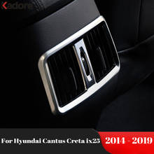 For Hyundai Cantus Creta ix25 2014-2017 2018 2019 Matte Car Rear Air Condition Outlet Vent Cover Trim Interior Molding Sticker 2024 - buy cheap