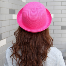 2022 New Parent Child Summer Beach Hat Sun Hats Straw Sombreros De Sol for Women Kids Panama Girls Chapeau Paille Boy Cap Caps 2024 - buy cheap