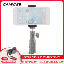 CAMVATE 2 Pieces Aluminum Alloy Smartphone Clip Holder Phone Supporter Bracket With 1/4"-20 Mounting Points Fit For Mobile Phone 2024 - buy cheap