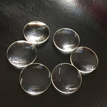 Defective 24mm Double Convex Lens Magnifier Glass for Decoration DIY Physical Optics Experiment 2024 - buy cheap