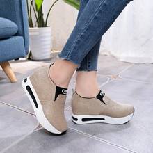 2021 High Quality New Women Sneaker Flats Platform Shoes Leather Vintage Casual Shoes Sneaker Woman Vulcanize Shoes 2024 - buy cheap