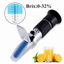 Handheld Refractometer Densimeter 0-32% Brix Sugar Concentration Sugar Tester Device Fruits Grapes ATC 10%OFF 2024 - buy cheap