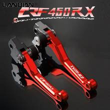 Motorcycle Accessories Dirt Pit Bike Motocross Pivot Brake Clutch Levers For Honda CRF450RX CRF 450RX CRF 450 RX 2017 2018 2024 - buy cheap