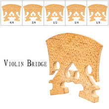 Puente de arce para violín, puente clásico barroco, 4/4, 3/4, 1/2, 1/4, 1/8, 1 unidad 2024 - compra barato