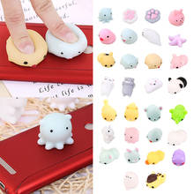 30 Pcs Kawaii Soft Wipes Mochi Squishy Squeeze Animal Cat Toys Slow Rising for Children Adults Relieves Stress Anxiety 2024 - buy cheap
