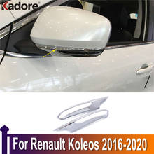 Capa para retrovisor automotivo, para renault trilhos, reforço, cromado, abs, acessórios, adesivo 2024 - compre barato