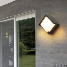 Wall Lamp Led Aluminum Outdoor Lights for Home Waterproof Garden Villa Courtyard Door Post Simple Modern Door Balcony 2024 - buy cheap