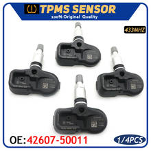 Sensor de presión de neumáticos TPMS, PMV-107K para Toyota Land Cruiser 200 RAV4 III Lexus ES GS IS C LS 2005-2013 433MHz 42607-50010 2024 - compra barato