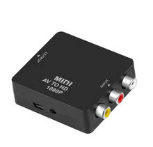Mini AV To HDMI-Compatible Video Converter Box RCA AV HD CVBS HD Adapter for PS4 PS3 PC DVD Xbox Camera To TV Monitor Projector 2024 - buy cheap