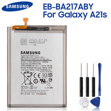 EB-BA217ABY de batería de teléfono de repuesto Original para Samsung Galaxy A21s, batería recargable auténtica de 5000mAh con herramientas gratuitas 2024 - compra barato