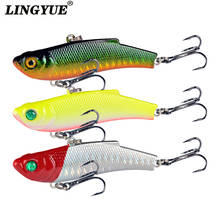 LINGYUE 1pcs Fishing Lures 7cm/18.4g VIB bait Artificial Make 7 Colors Available Bass Crankbait Wobblers Fishing Tackle Pesca. 2024 - buy cheap