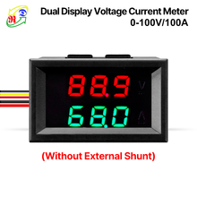 RD dual LED Display Car voltage current meter 0.28 DC0-100V/100A Digital Ammeter Voltmeter 5 wire No shunt [4 pcs/lot] 2024 - buy cheap