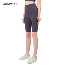 Legging curto yoga aptidão correndo esporte shorts para as mulheres de ginásio cintura alta leggings roupas biker calças sem costura calções treino 2024 - compre barato