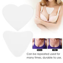 1Pc Silicone Anti Wrinkle Pads Sticker Neck Chest Wrinkle Removal Transparent Reusable Patch Women Skin Care Chest Pad Mask Tool 2024 - buy cheap