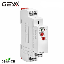 Free Shipping GEYA GRT8-A Electronic 16A SPDT ON Delay Timer Relay Time Relay 12V 24V 220V DIN Rail Type AC230V OR AC/DC12-240V 2024 - buy cheap