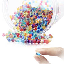 100 Uds Color transparente en venta cristal barro tierra perlas de agua bola de Gel Bio flor/boda/Deraction 2024 - compra barato
