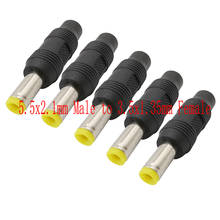 5/10Pcs DC Power Conversion Plug 5.5x2.1mm Male to 3.5x1.35mm Female Tuning Fork DC Adapter 3.5*1.35 Jack to 2.1 DC Connector 2024 - buy cheap