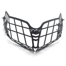 Acz para benelli trk502 trk 502 farol guarda protetor capa grille acessórios da motocicleta preta peças do motor 1 conjunto 2024 - compre barato