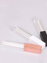 Tubos de brillo de labios de oro rosa de 5ml, contenedor de cosméticos vacío, botellas rellenables, botella de almacenamiento de lápiz labial líquido 2024 - compra barato