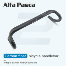 Alfa Pasca Carbon Fiber Handlebar Road Bicycle Handlebars 400/420/440mm Black 31.8mm UD Matte Bike Cycling Bent Bars 2024 - buy cheap