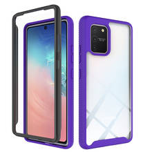 Funda de TPU para Samsung Galaxy S10 Lite, 5G, S10 Plus, S10E, resistente, a prueba de golpes, parachoques trasero, transparente, para S9 Plus 2024 - compra barato