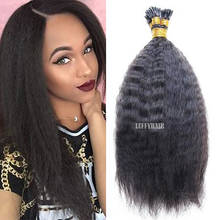 Extensiones de cabello humano rizado, pelo brasileño Remy Fusion, 1 #2 #4 #100g, Corase Yaki, envío gratis 2024 - compra barato