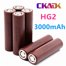 20 piezas-batería recargable HG2 de gran capacidad, Original, 100%, 18650, 3000mah, alta descarga, gran corriente 2024 - compra barato