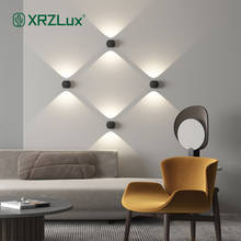 XRZLux LED 6W Outdoor Waterproof IP55 Wall Light Porch Garden Wall Lamp Indoor Bedroom Living Room Decoration Lighting Lamp 2022 - buy cheap
