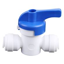 RO Water Reverse Osmosis 1/4'' Inline New Ball Valve Quick Connect Shut off 2024 - buy cheap