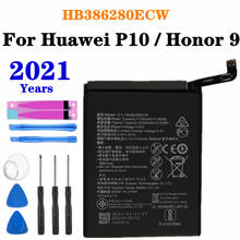 2021 hb386280ecw para huawei p10 5.1 "VTR-L09 VTR-L29/honor 9 STF-L09 STF-AL10 bateria do telefone de alta qualidade 3200mah bateria ferramentas 2024 - compre barato