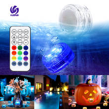 Remote RGB Submersible Led Lights Waterproof Outdoor Garden Lighting Pool Lights Underwater Pool Party Decoration Lamp 2024 - buy cheap
