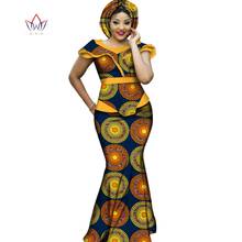 Hot Sale African Bazin Dresses Designs Dashiki Plus Size Women Africa Long Dress Party Dresses Women Set Clothing  WY2711 2024 - buy cheap