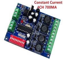Controlador dmx512 rgbw dmx, corrente constante de sinal para luzes led, módulos de lâmpadas