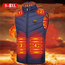 9/11 Heated Area Jackets Men Women Coat Intelligent USB Electric Heating Thermal Warm Winter Hiking Fishing Camping Hunting Vest 2024 - buy cheap