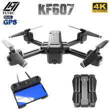 Kf607 rc zangão 1080p 4k 120 graus câmera grande-angular hd com 5g wifi fpv gps posicionamento rc quadcopter flodable para presentes das crianças 2024 - compre barato