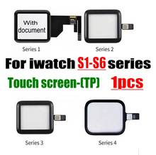 1pcs For Apple Watch Series 1 2 3 4 5 6 SE 38mm 42mm 40mm 44mm Digitizer Glass Lens Panel Touch Screen Replacement 2024 - buy cheap